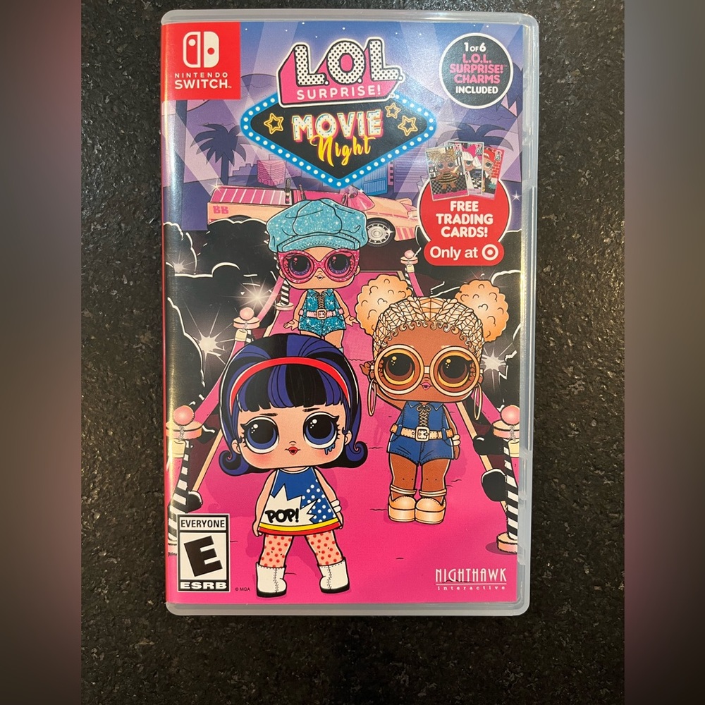 LOL Movie Night Nintendo Switch Game, NEW but unwrapped
